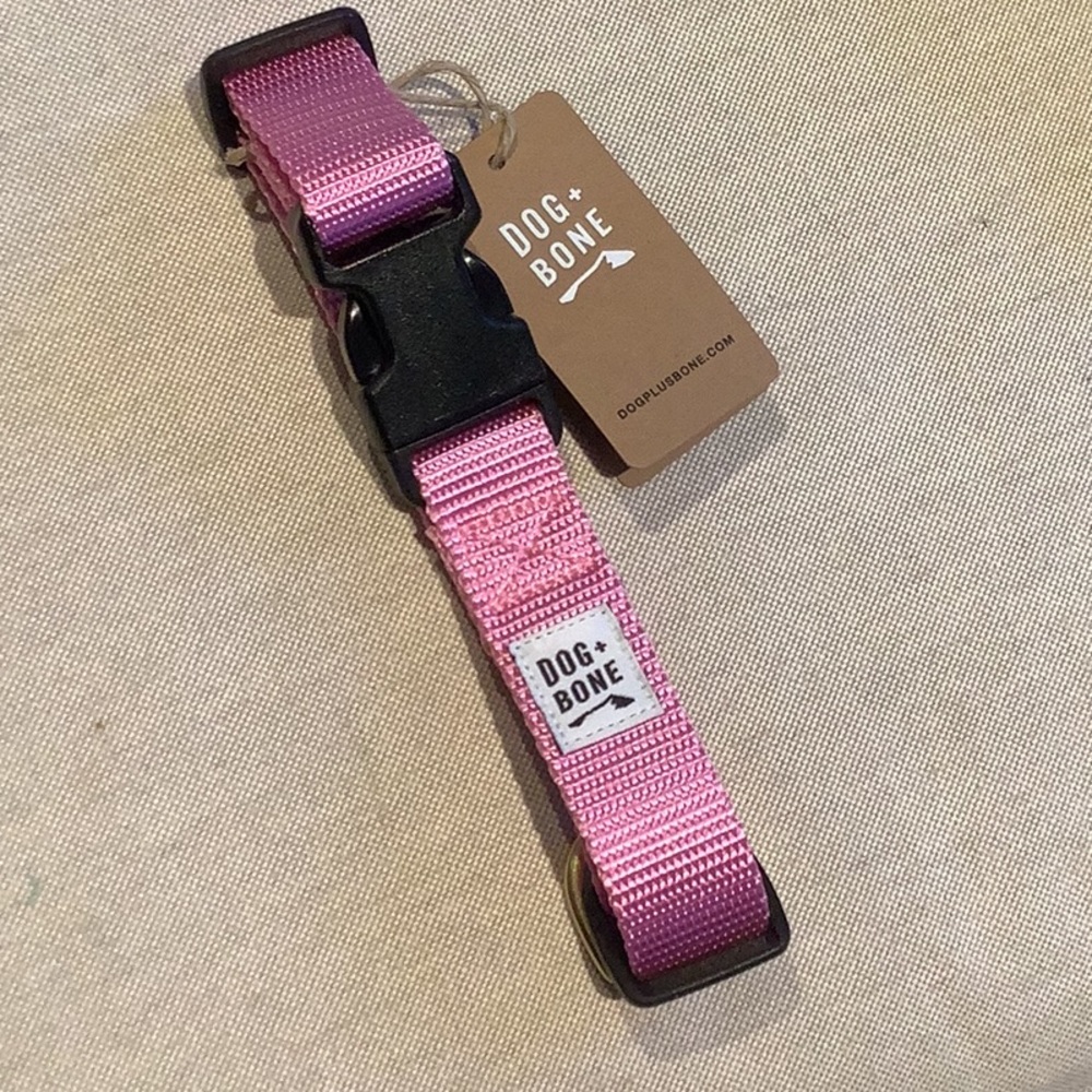 Dog + Bone - Dog COLLAR - Orchid - OS (Adjustable) - NWT